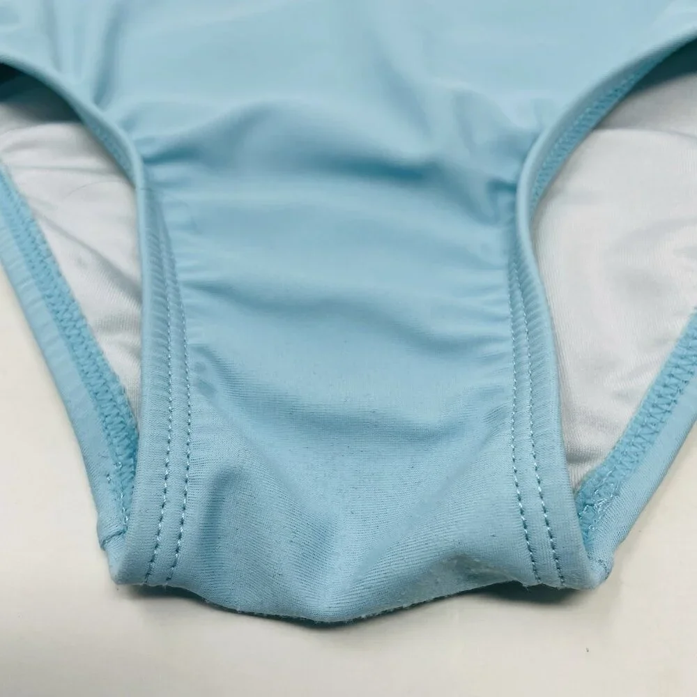 Old Navy Baby Girls 18-24 Months Striped/Solid One Piece Swimsuit 2-Pack 1064‎